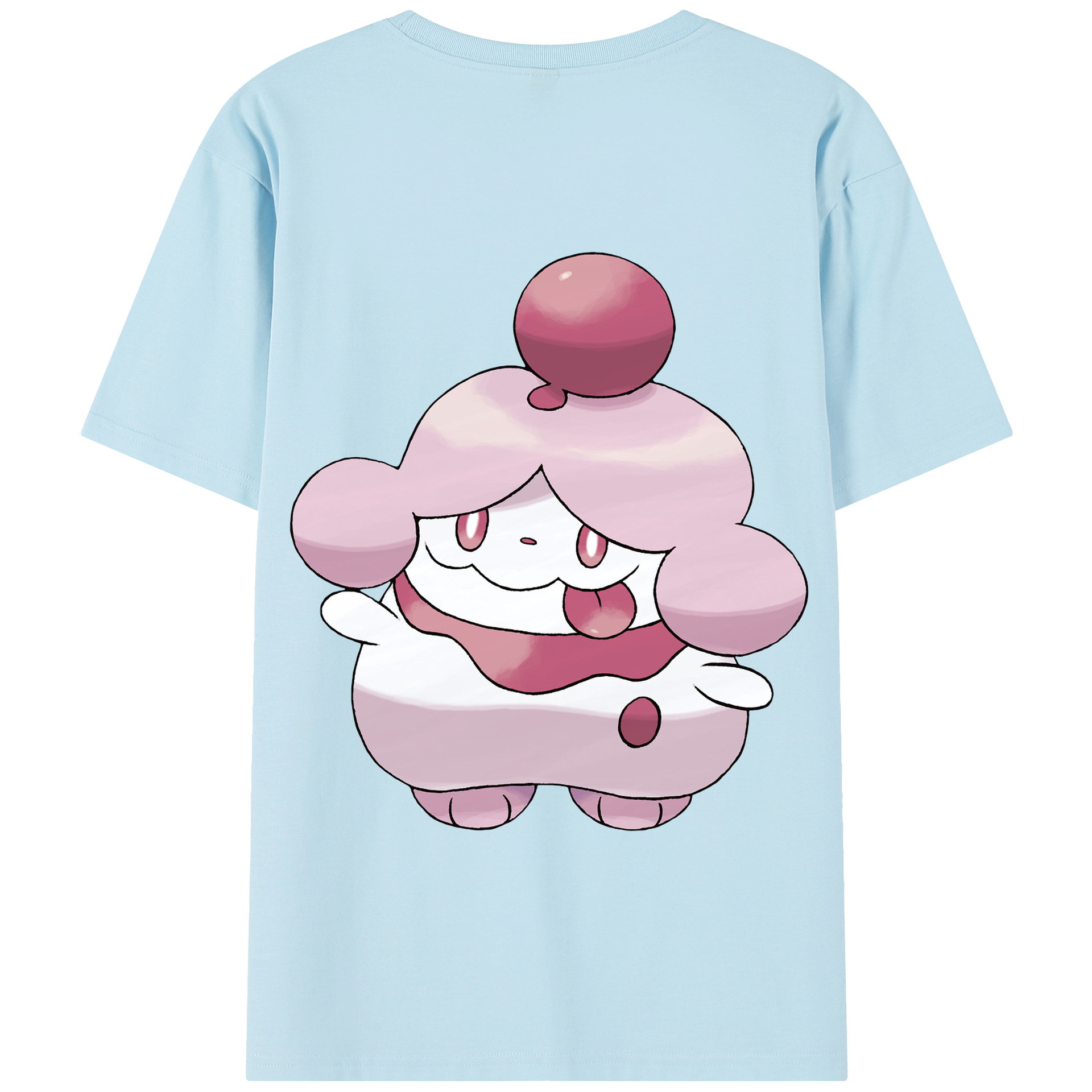 （画像用） ポケットモンスター Pokémon 綿100％半袖Tシャツ（背面プリント）